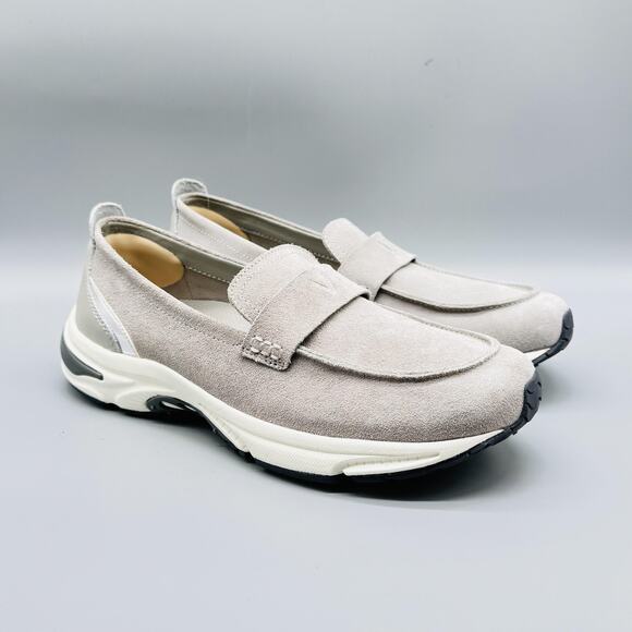 Vionic Shoes Womens 10.5 Gray Suede 23Walk Casual Loafer Sneaker Sole Orthotic - Picture 2 of 12